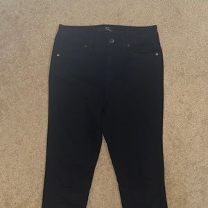 1822Denim Butter Midrise Skinny Wynter Black Jeans - size 6